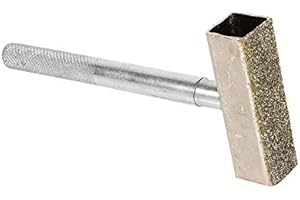 FAFEICY Ravvivatore per Mole a Forma di T, Levigatrice per Mole a Disco Diamantato, Attrezzo per Ravvivare la Smerigliatrice Banco Corretta, Robusto e Durevole, con Impugnatura Zigrinata