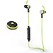 Price comparison product image Waterproof Bluetooth In-Ear Headphones,iSi Mini Wireless Stereo Earhook Sport Earphone In Ear Headset Noise Cancelling Ear buds With Mic Sweat proof for running.Supports Iphones, Android - Green