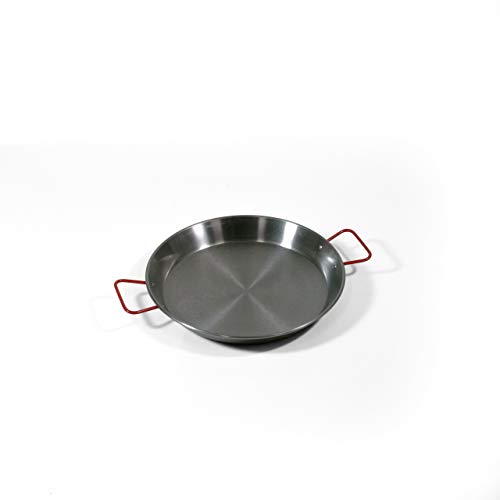 LA IDEAL - Paellera valenciana para 6 personas, 34 cm, Gris