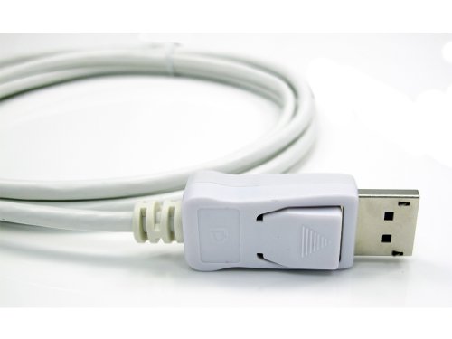 Accell UltraAV Mini DisplayPort zu DisplayPort Kabel Version 1.2 – Weiß - 2