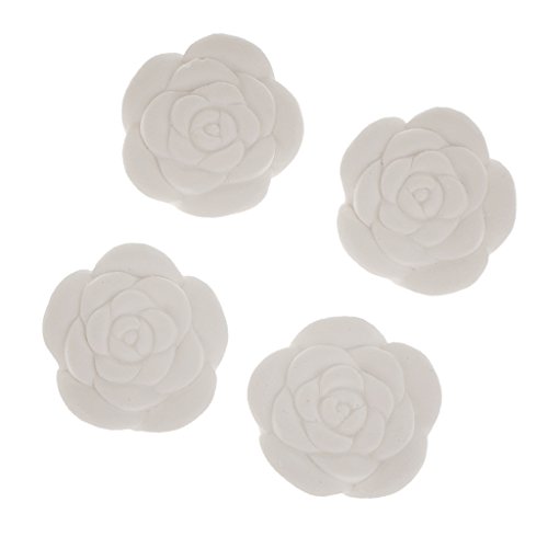 Duftsteine Lufterfrischer Aromatische Raumdüfte Ätherische Öl – 8 muster auswahlen – Weiß4, 2.8 * 1cm - 8