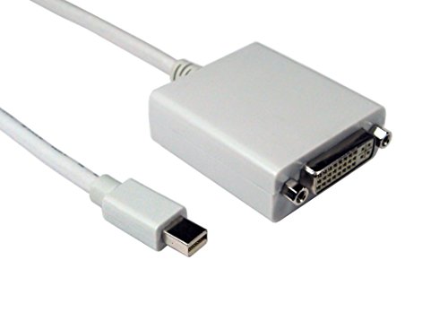 World of Data 2 m Mini Displayport zu DVI Kabel – Weiß, Bunt