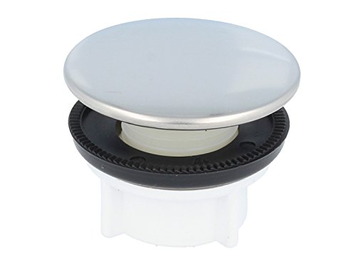 tecuro Hahnlochstopfen Deckrosette Hahnlochdeckel Ø 42 mm, edelstahl für Spülen