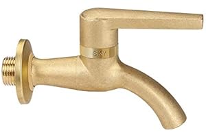 EFFEBI RUBINETTO ANTIGHIACCIO ANTIGELO OTTONE NATURALE CON PORTA GOMMA SKY DN 1/2