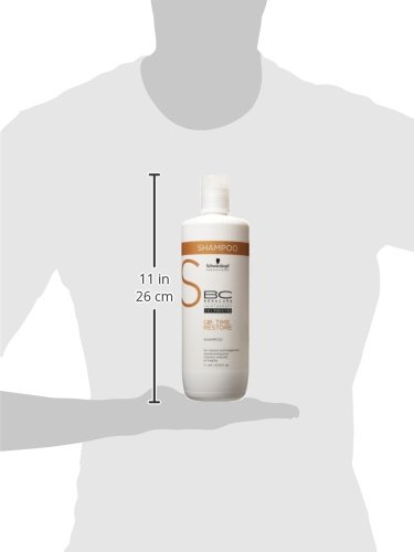 Schwarzkopf Bonacure Q10+ Time Restore Shampoo 1000 ml, 1er Pack (1 x 1 l) - 6