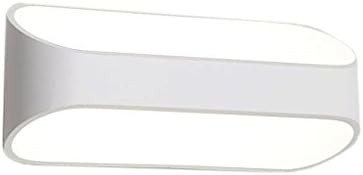 BMKY Wall Lights Modern Aluminum Wall Lamp Creative Bedroom Lamp Hotel Room Bathroom Hallway Entrance Staircase Mirror Front Lamps ( Size : 5w25cm )