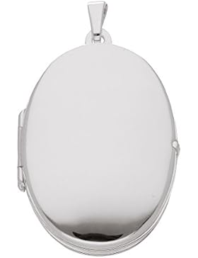 Silber 925 Sterling Silver Medaillon Anhänger - B. 19,7 mm - H. 24,8 mm