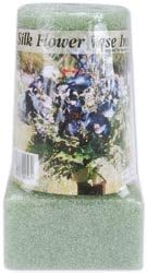 Bulk Buy: Floracraft Styrofoam Vase Insert 6"X3"X2 5/8" 1/Pkg Green MV6GS (6-Pack)