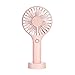 Produktbild NN-xUE Mini-Ventilator, Handheld-Desktop-Energiesparlampe Mini-Lüfter-USB-3-Geschwindigkeits-Silent-Charging-Handheld-Kleinventilator-Büroraum Outdoor-Haushalt Reisen,Pink
