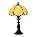 Produktbild Tiffany Style Tischlampe  8-Zoll-Nachttischlampen für Schlafzimmer  Kinderzimmer-Nachtlicht St Retro Einfache Glasmalerei Dekoration Schreibtischlampen, E27, MAX40W (Stoff : Resin)