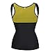 Produktbild Sport Fitness Weste Komfortable Übung Shapers Training Sweat Ärmelloses Shirt Neoprenwesten Abnehmen Frauen Tops - Schwarz S