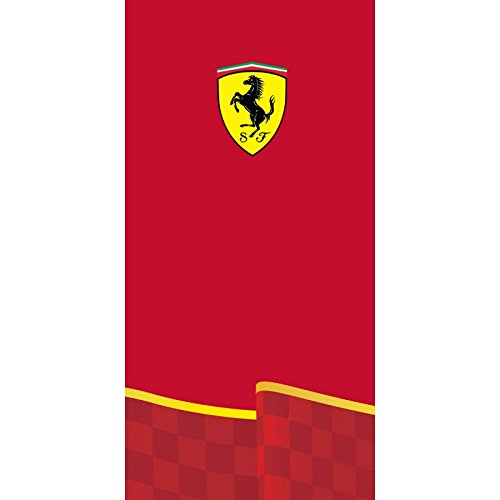 Ferrari Logo Red Beach / Bad Handtuch