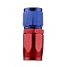 Produktbild 0 Grad gerade Swivel Öl/Kraftstoff/Gas Linie Schlauchende Wiederverwendbare Fitting Adapter Universal Aluminiumlegierung Male Fitting - rot & blau