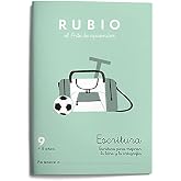 9 Escritura RUBIO | Cuaderno para mejorar la letra y ortograf&iacute;a | +8 a&ntilde;os