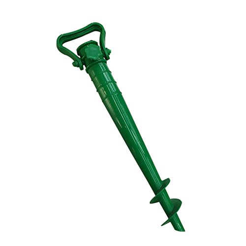 Preisvergleich Produktbild Gazechimp Bodenhülse für Sonnenschirme - Grün