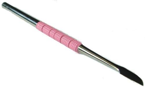 Beauty A M Stainless Steel Cuticle Knife Pink