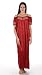 Klamotten Maroon Long Nightdress RS.299.00