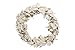 Produktbild De Kulture™ Hand Made Showpiece Felt Wreath Ornament 13x13x13(LWH) for Household Ornaments Party Decorative Ideal for New Year Birthday Christmas Decoration Easter Gift(White)
