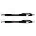Produktbild I love Sport Hobby – Stylus mit einziehbarem schwarz Ink Ball Point Pen 2 in1 Combo funktioniert auf jedem Touch Bildschirm Gerät wie iPad, iPhone, Tablets und mehr – 2 Pack – Schwarz schwarz Monopoly