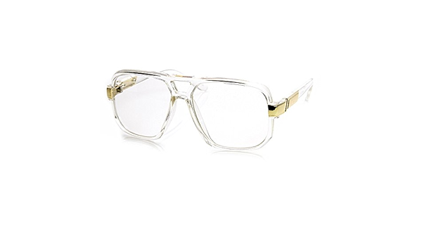 transparent frame aviator glasses