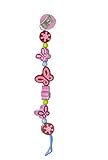 Haba 301113 – Schnullerkette Schmetterlingszauber - 5