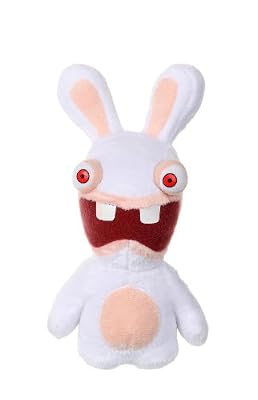 Gipsy peluche sonore gipsy lapins crétins bouche ouverte 18 cm