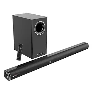 Zebronics Zeb-JUKEBAR 6000DWS PRO, 160W Multimedia soundbar with Wireless subwoofer Supports HDMI(ARC), Optical Input, AUX, Wireless BT & USB