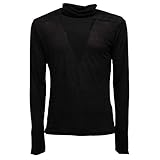  Daniele Fiesoli 9862W Maglia Dolcevita Uomo Black Turtleneck t-Shirt Man [XL]