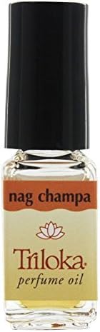 Nag Champa - Triloka Perfume Oil - 1/8 Ounce Bottle by Triloka Perfume Oil