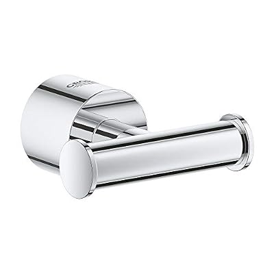 GROHE Atrio Patère Murale, Métal, Chrome, 8 x 7 x 9 cm