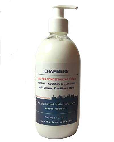 Chambers Leather - Crema limpiadora (450 ml).