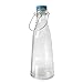 Produktbild BESTONZON Glasflasche mit Bügelverschluss 500ml Bügelflaschen Saftflasche milchflaschen zum Befüllen (Zufällige Farbe Bügelverschluss)