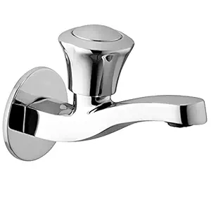 ALTON DEW3210 Brass, Bib Cock Long Nose With Wall Flange (Chrome)