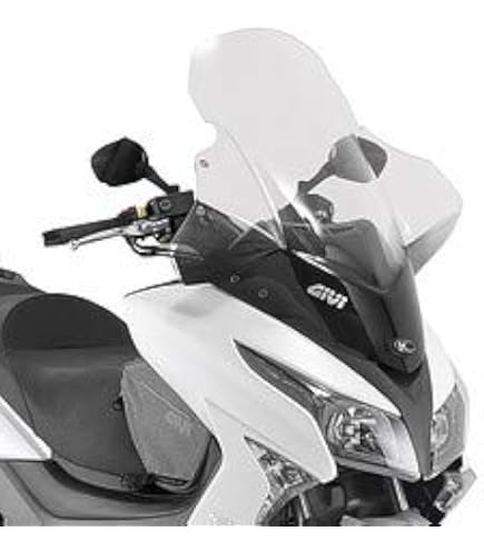 Cupolino Alto Ermax Per Kymco Dink Street/Downtown 2009-2016 - Trasparente - Foto 13