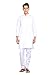 FOCIL Holi Special White Cotton Kurta Pyjama Set For Men