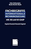 Image de Fachbegriffe Internationale Rechnungslegung/Glossary of international accounting terms: inkl. IAS un