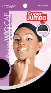Stocking Wig Cap 2225 JBLA Black 2Pieces