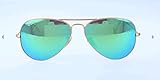 Protective case included Ray Ban 0RB3025 - Gafas de sol Large Metal, 112/19: Oro mate - 55 mm
