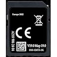 SD Map GPS Navigation Europe 2022 v19 - A2189062404 Compatible with Mercedes Garmin Map Pilot - STAR1