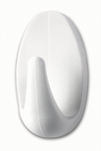 Tesa 57533-00017-01 Powerstrips Small, Klebehaken, oval, weiß - 2