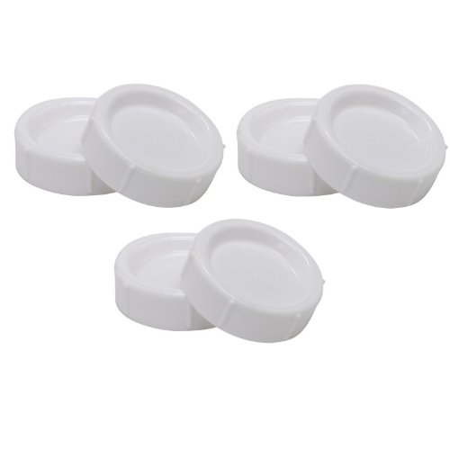 Dr. Brown'S Natural Flow Wide Neck Storage Replacement Travel Caps - 6 Pack