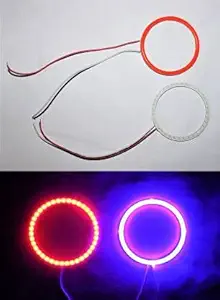 Vagary KTM RC 125/200/390 Angel Eyes Ring Light for Headlight (Red Blue)