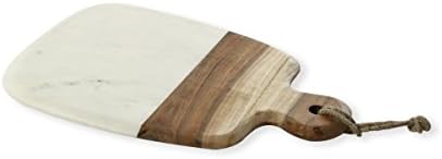 Marble and Wood Rectangular Board 32X23 CM Marbela – Bruno Evrard