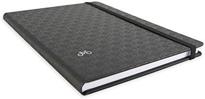 A5 Cadence Bicycle Design Black Premium Quality Notebook in a Gift Box