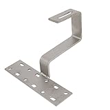 Acabado: pasivo SOURCING MAP sourcing map Soporte colgador de techo de 180mmx170mmx130mm de acero inoxidable para montaje en panel solar