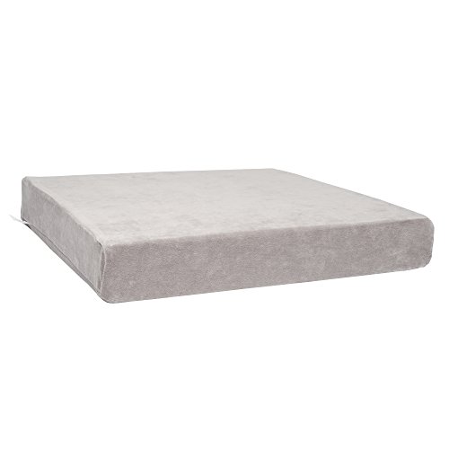 Orthopädische Sitzerhöhung, Sitzkissen speziell für gesundes, aufrechtes Sitzen entwickelt. Bezug neutral und besonders strapazierfähig. Bei 30° C waschbar. Qualitätsprodukt zur Anwendung für Boden, Yoga, Training, Fitness, Reha und Bürostühle geeignet.