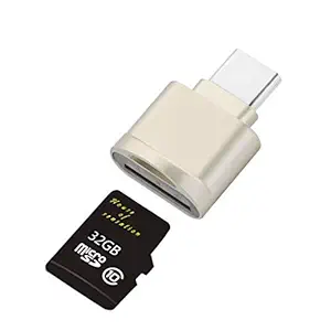 Gadgets Appliances Micro SD Card 32GB with Adapter Class 10, Read Speed 70MB/s and Write Speed 20MB/s -(Pack of 1)