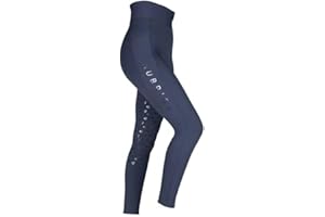 SHIRES EQUESTRIAN Aubrion Shires Eltar Riding Tights - Navy Medium, Navy