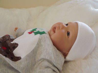 J. PUDDING BOY BZLS Weighted Reborn Doll Fake Baby Girls Childs Birthday Christmas Gift UK Seller made by Saxon Reborns.