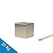 Produktbild 40 Würfelmagnete 20,0 x 20,0 x 20,0 mm N45 Nickel